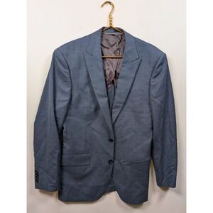 J Crew Ludlow Jacket Tollegno 1900 Italian Wool‎ Blazer Mens 40R Blue Sport Coat